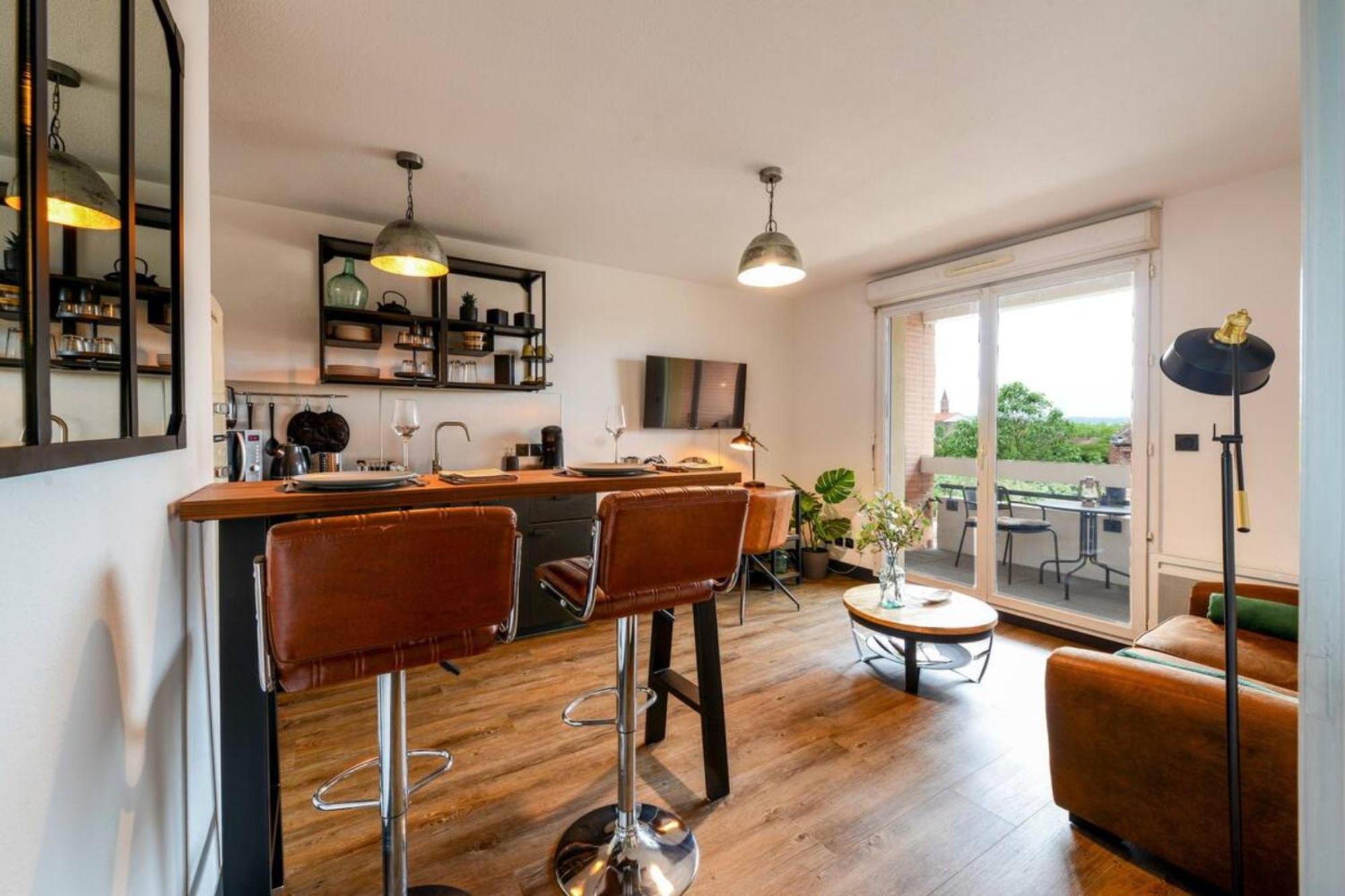 L'atelier St - Gare, Parking Prive - Clim - Piscine Appartement
